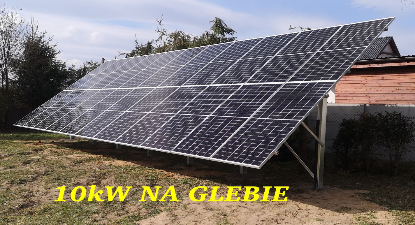 Instalacja Fotowoltaiczna 10kW na glebie